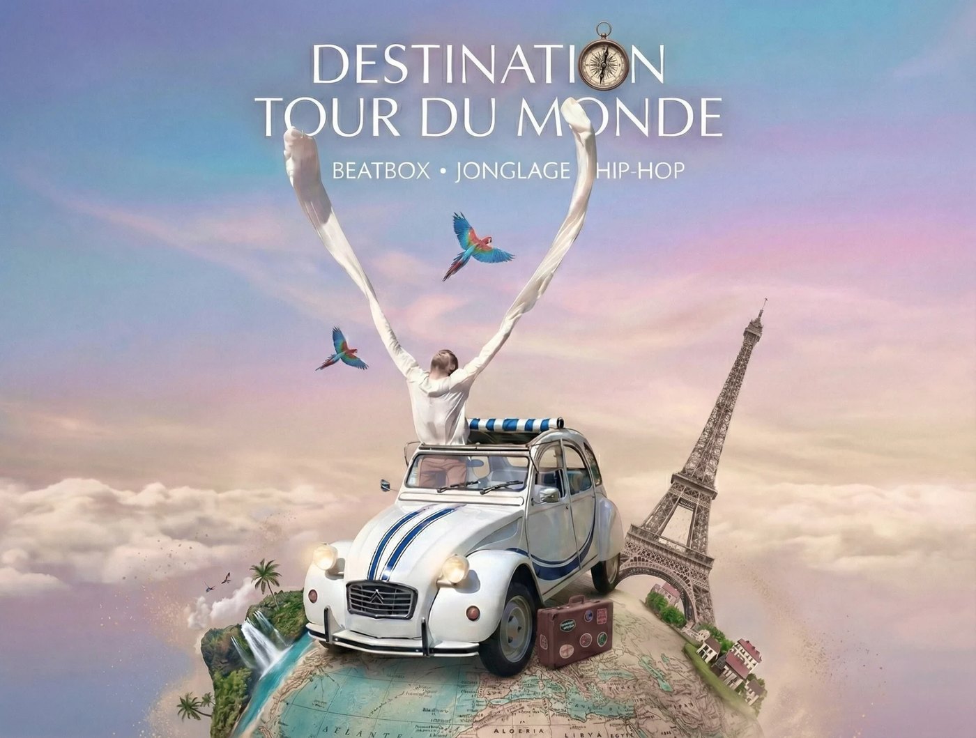 Affiche du spectacle Destination Tour du Monde